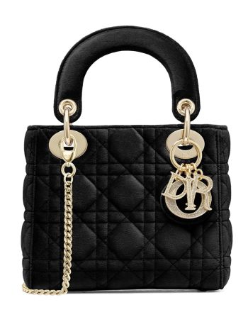 Christian Dior Mini Lady Dior Bag Black