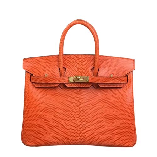 Hermes Birkin 25 Lizard leather 